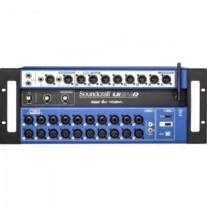 Mesa de Som Digital Soundcraft UI24R Preta